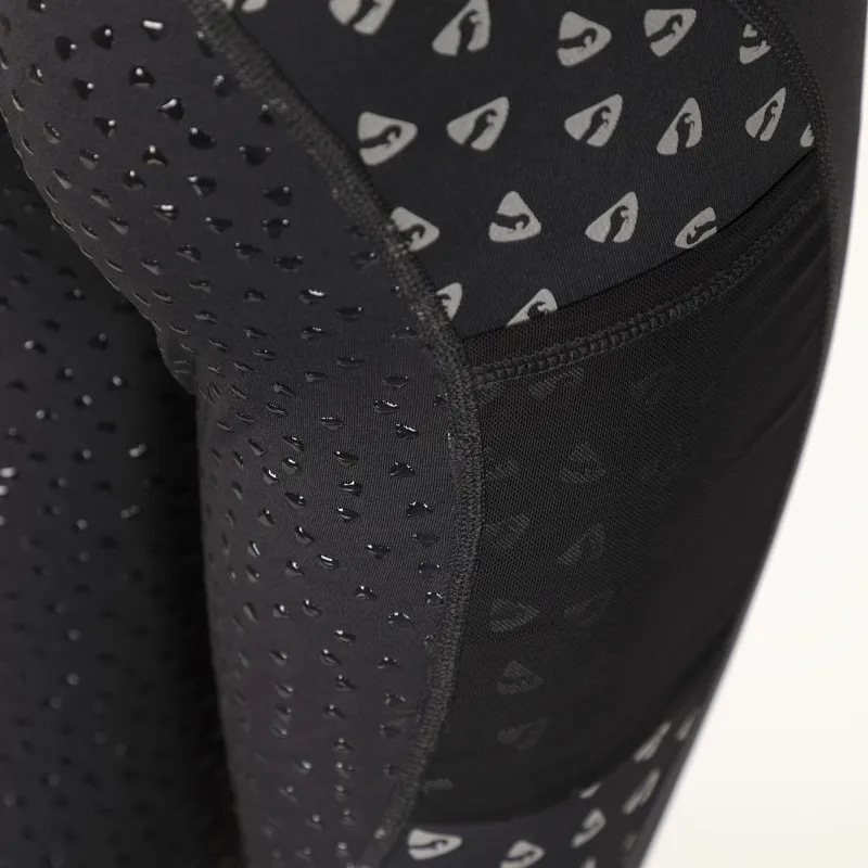 Shires Aubrion Coombe Ladies Riding Tights - Reflective-4