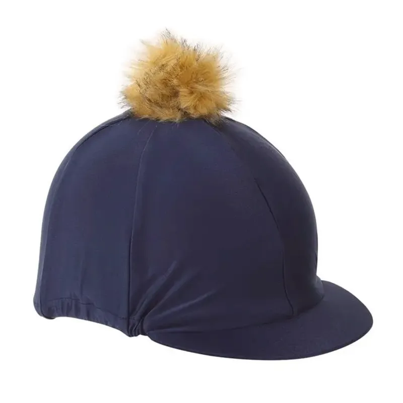Shires Pom Pom Hat Cover - Navy