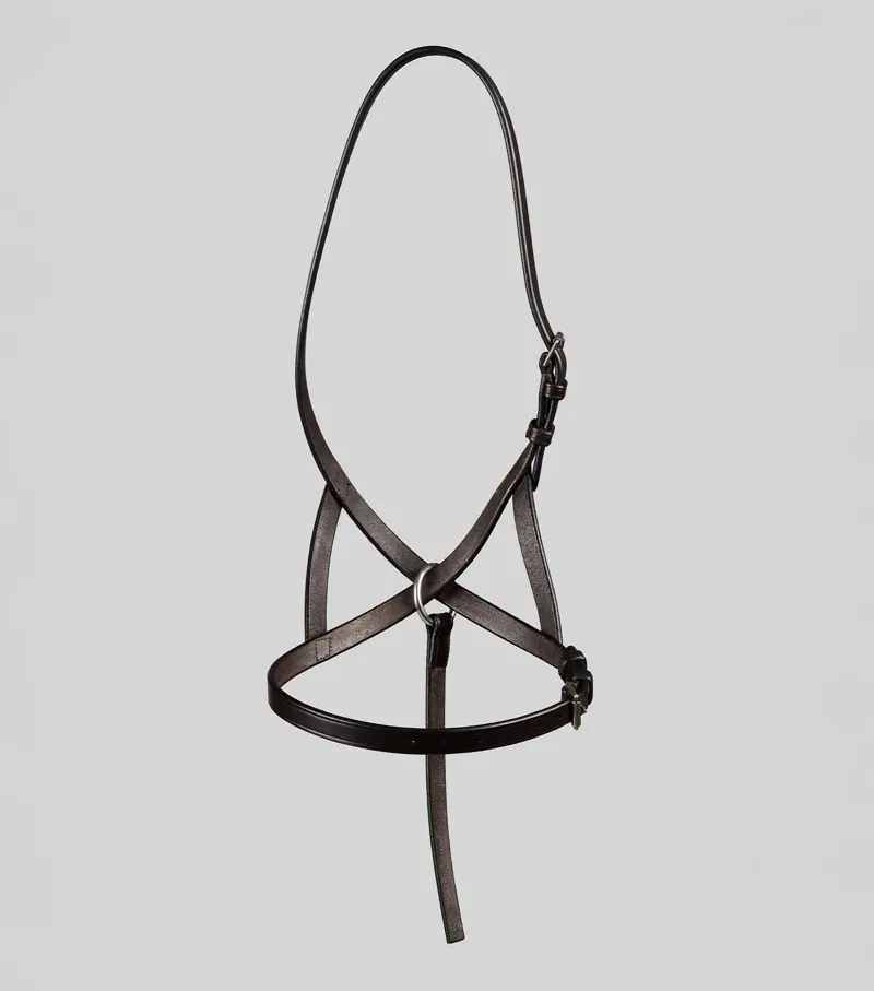Premier Equine Standard Foal Slip 5/8 inch Headcollar - Dark Havana-1