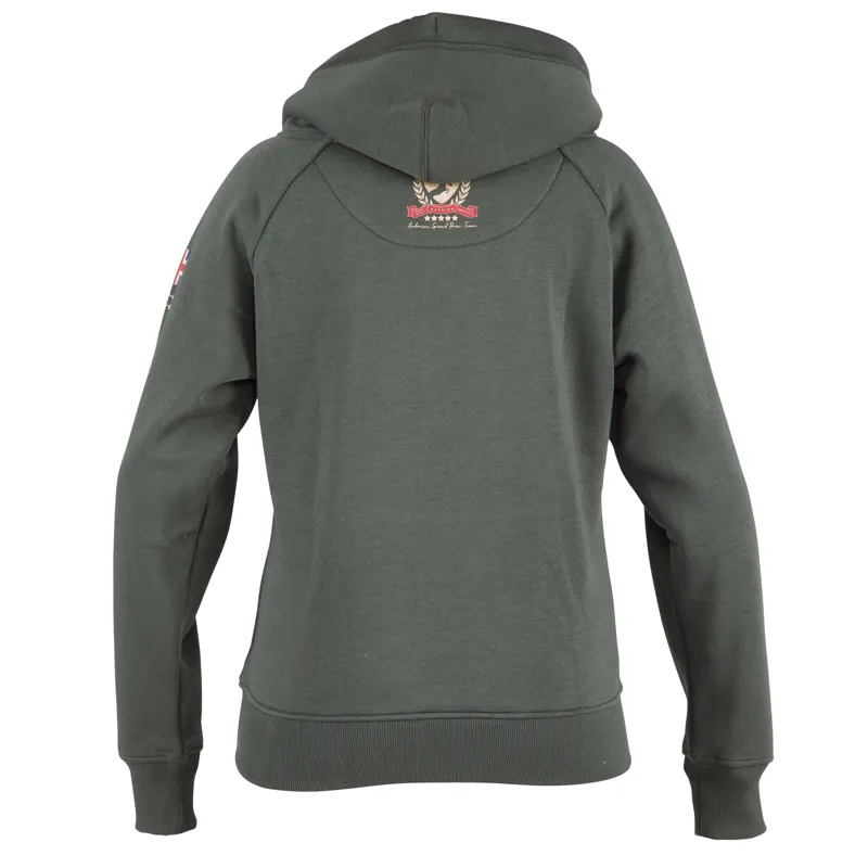 Shires Aubrion Team Hoodie - Khaki - Medium-1