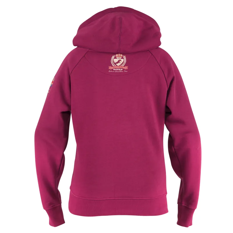 Shires Aubrion Team Hoodie - Mulberry-2