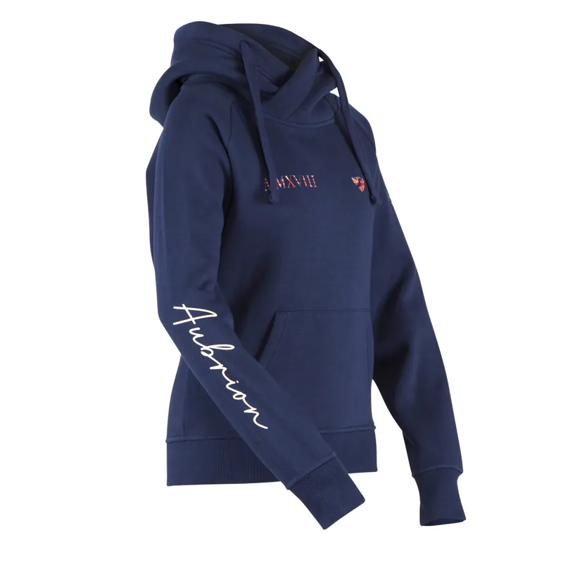 Shires Aubrion Team Hoodie - Navy Blue-1