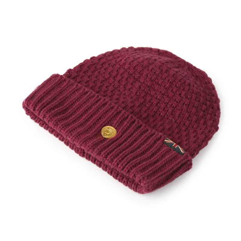 Shires Aubrion Team Beanie - Mulberry-1