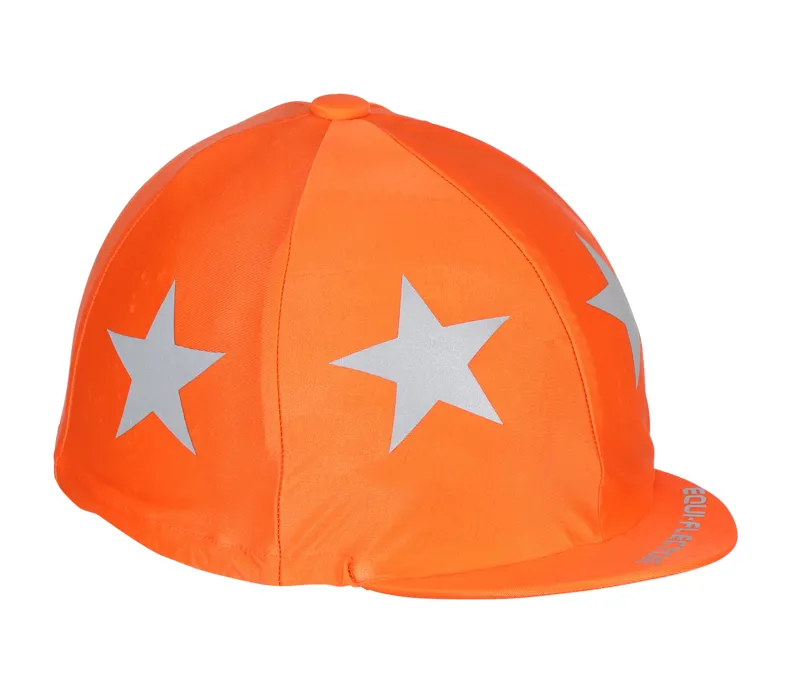 Shires Equi Flector Hat Cover - Orange