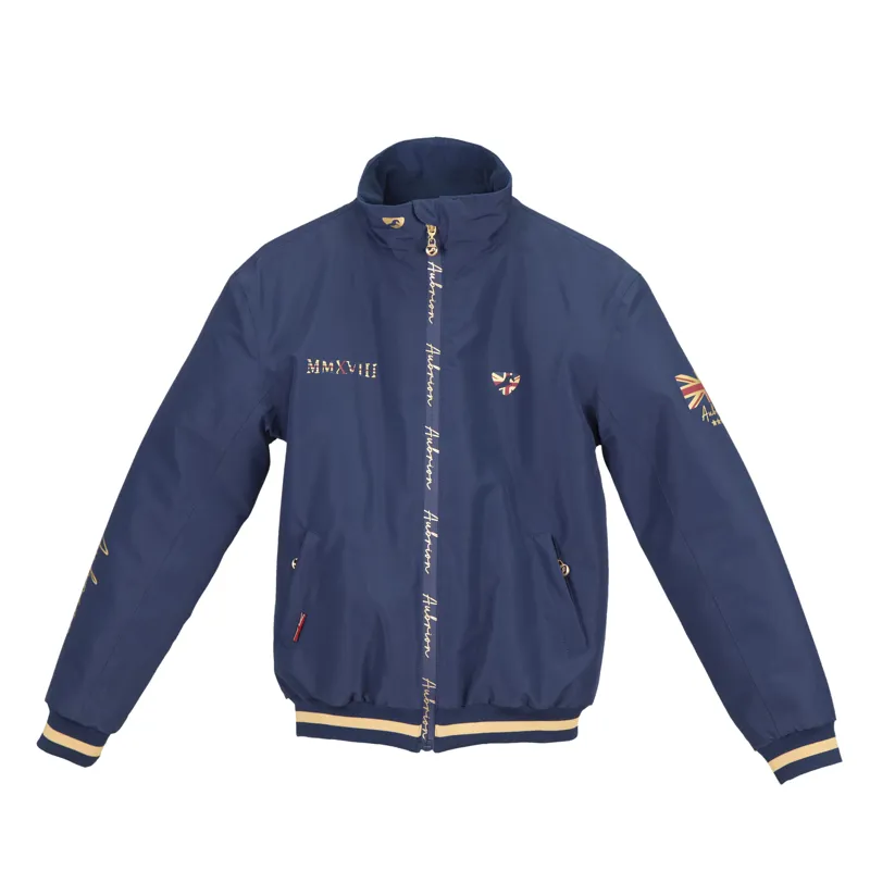 Shires Aubrion Children's Team Jacket - Navy Blue