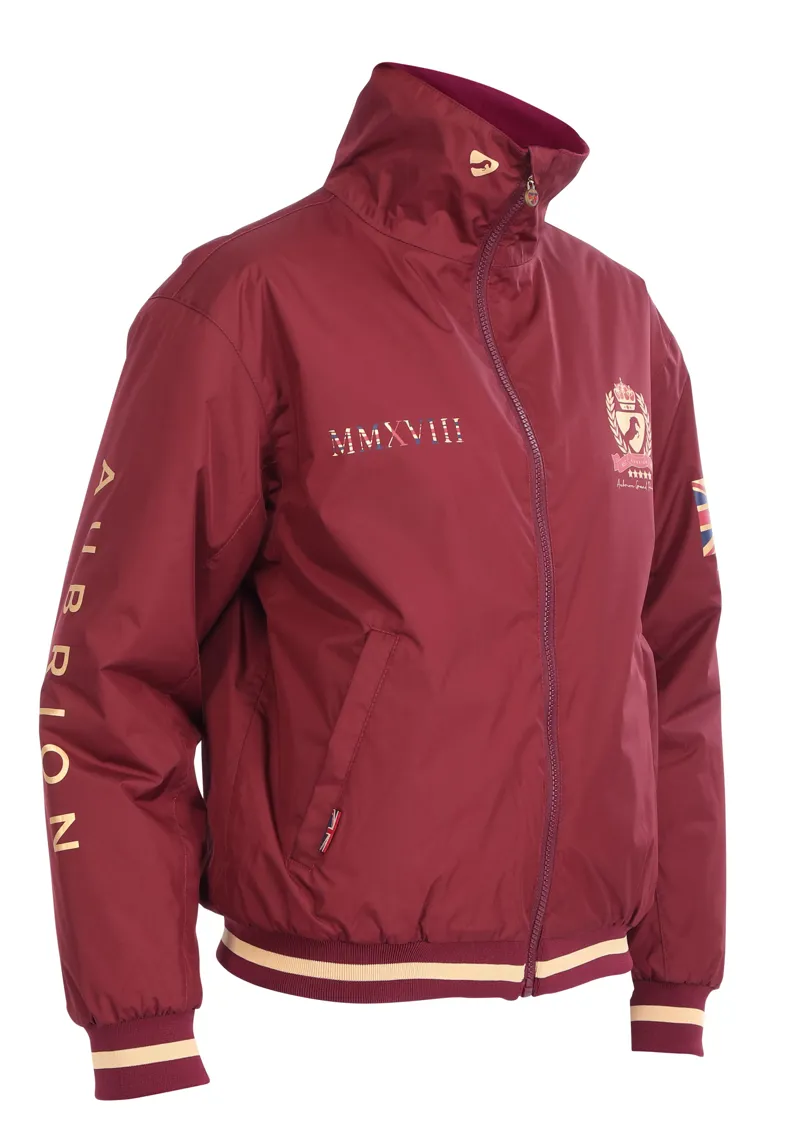 Shires Aubrion Team Jacket - Burgundy-2