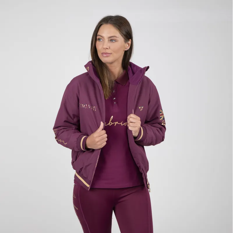 Shires Aubrion Team Jacket - Mulberry-3