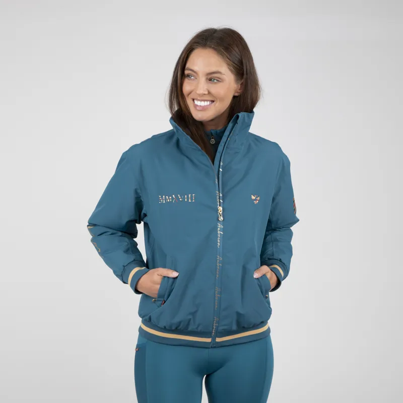 Shires Aubrion Team Jacket - Teal-3