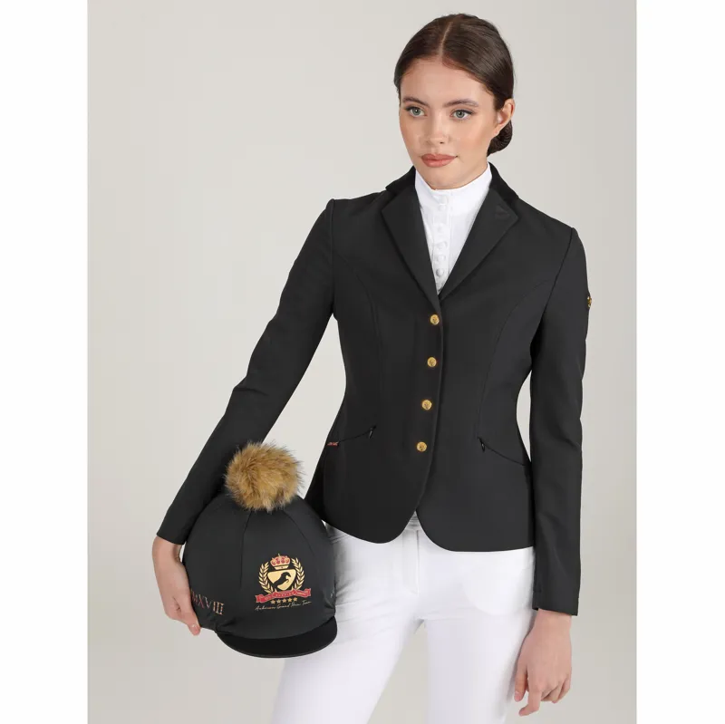 Shires Aubrion Team Show Jacket - Black-2
