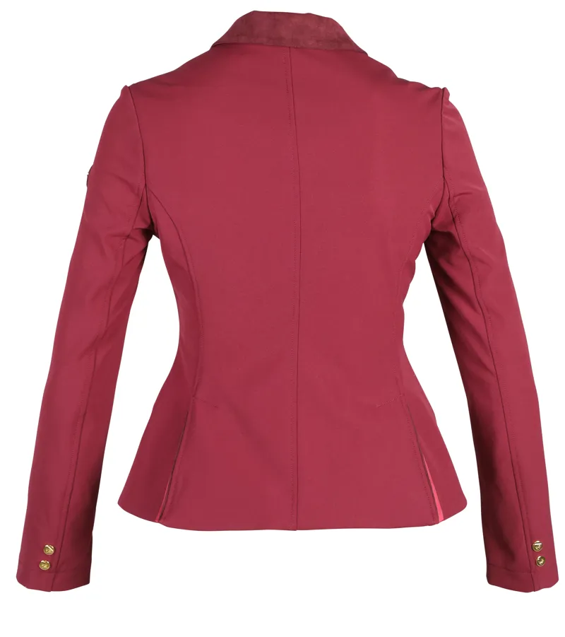 Shires Aubrion Team Show Jacket - Burgundy-2