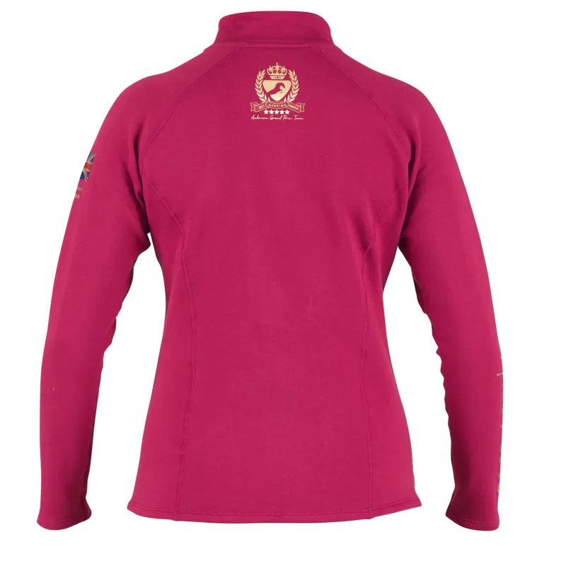 Shires Aubrion Team Midlayer - Mulberry-2