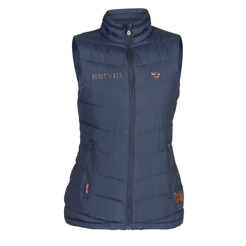 Shires Aubrion Team Padded Gilet - Navy Blue