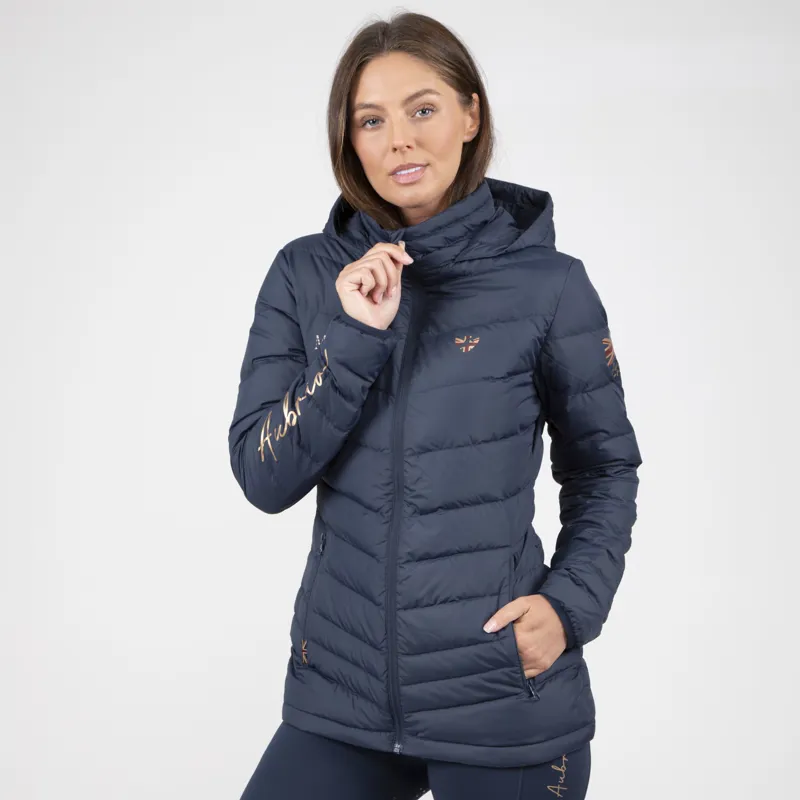 Shires Aubrion Team Padded Jacket - Navy Blue