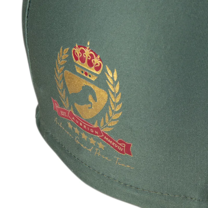 Shires Aubrion Team Hat Cover - Khaki-2