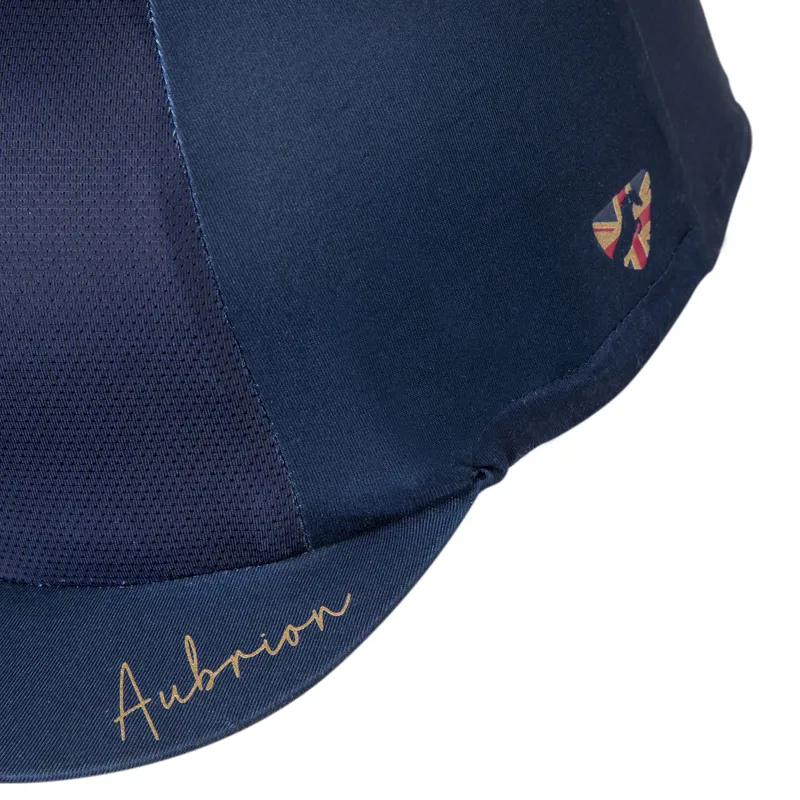 Shires Aubrion Team Hat Cover - Navy Blue-1