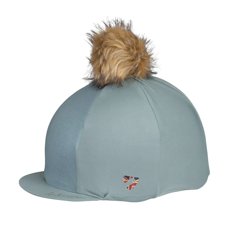 Shires Aubrion Team Hat Cover - Sage-1