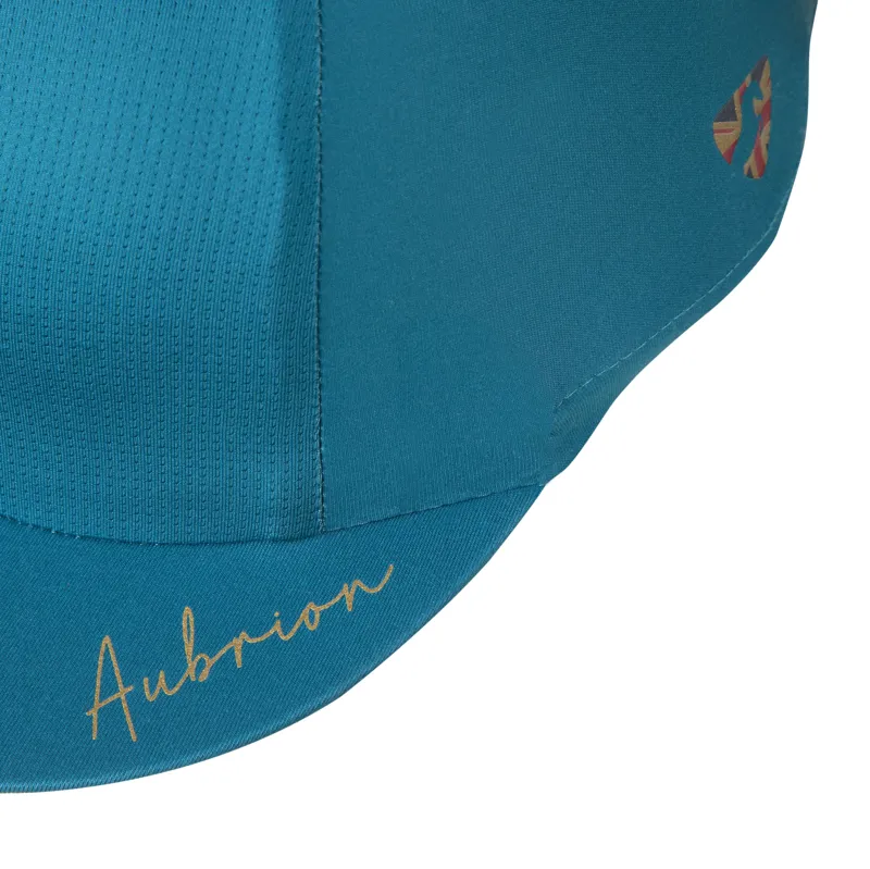 Shires Aubrion Team Hat Cover - Teal-1
