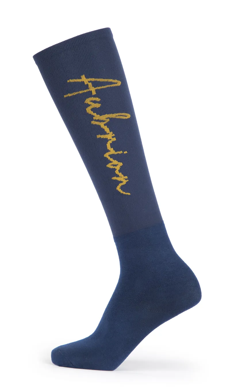 Shires Aubrion Team Winter Socks - Navy Blue