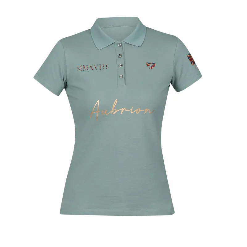 Shires Aubrion Team Polo - Sage