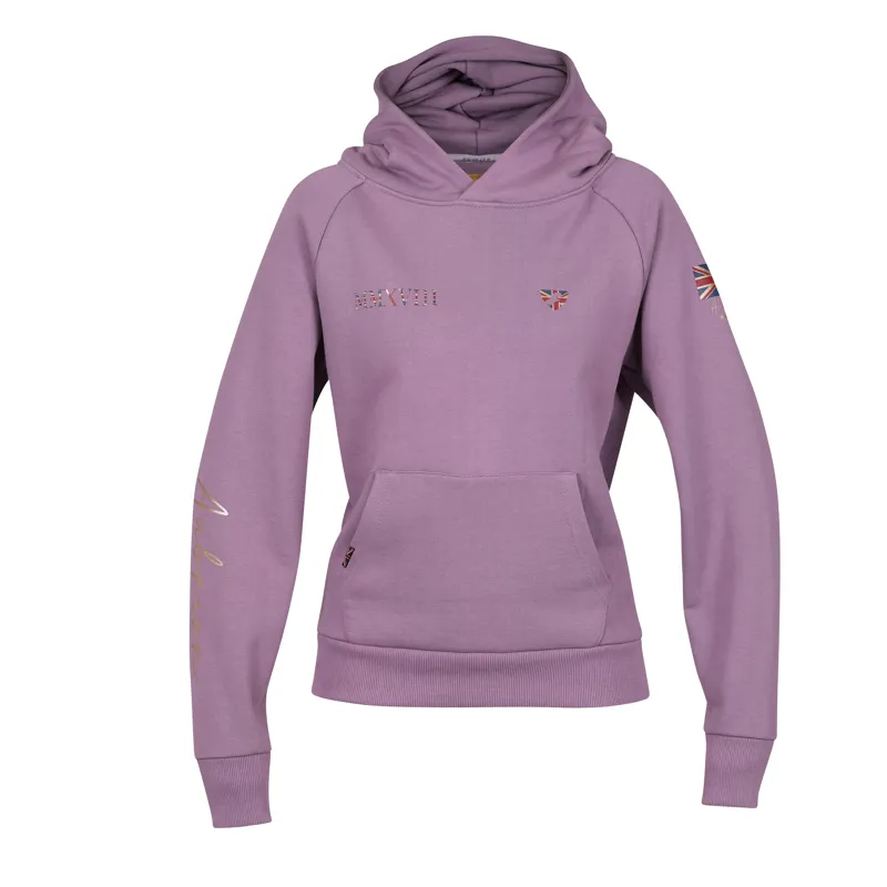 Shires Aubrion Team Hoodie - Mauve