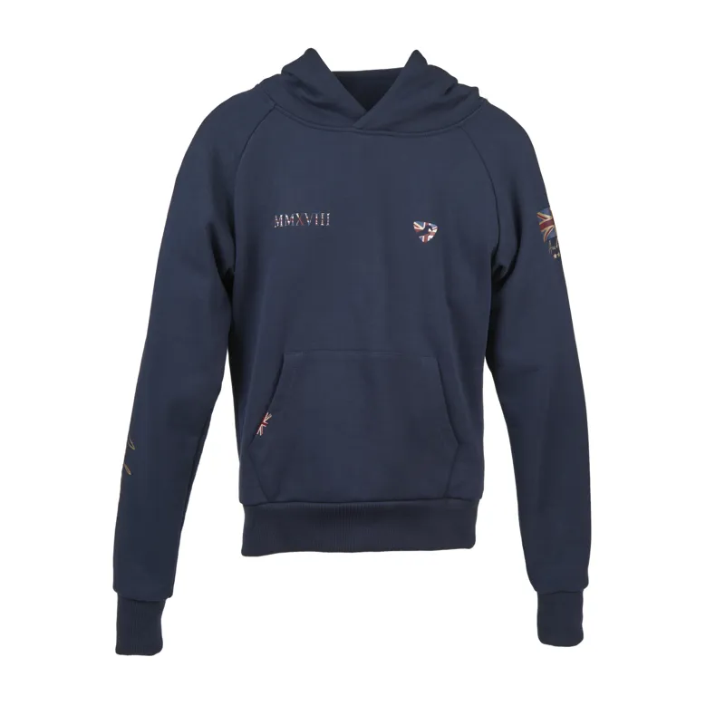 Shires Aubrion Team Young Rider Hoodie - Navy Blue