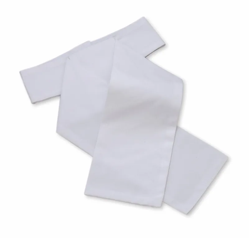 Shires Ready Tied Stock - White-1