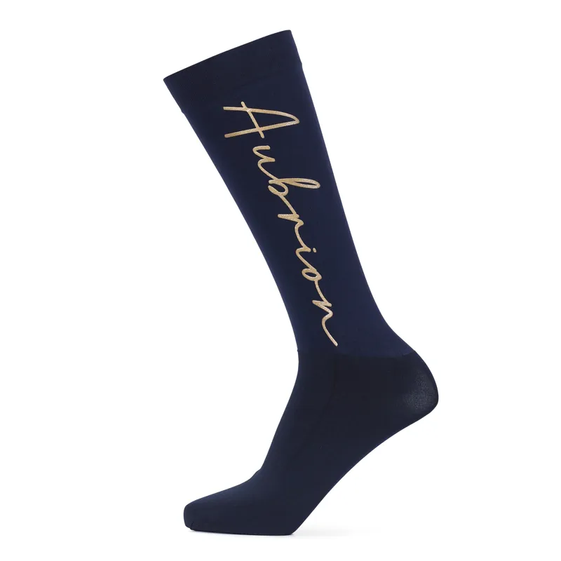 Shires Aubrion Team Socks - Navy Blue