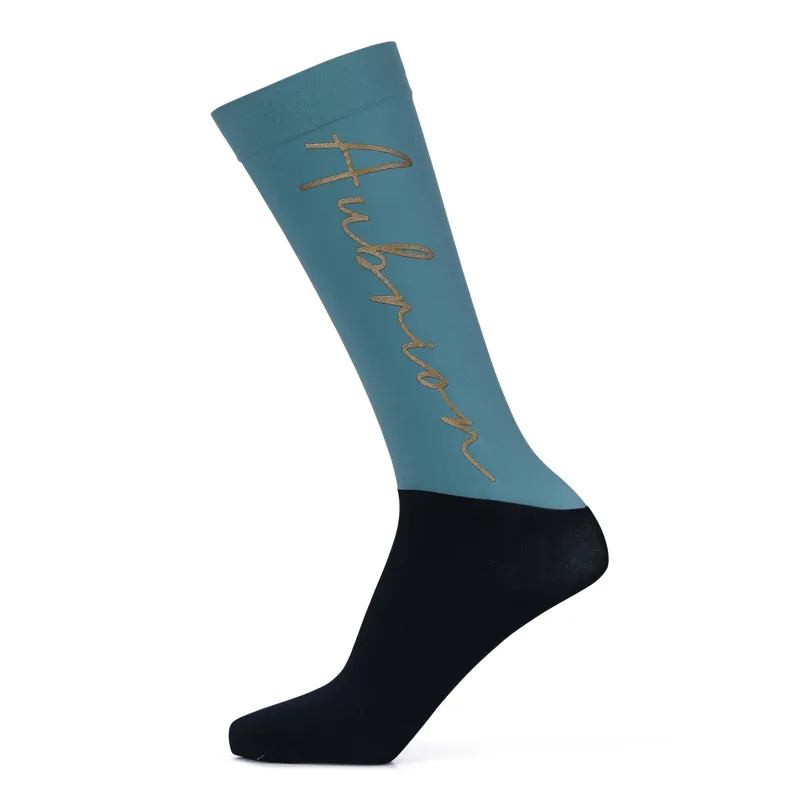 Shires Aubrion Team Socks - Sage