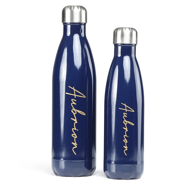 Shires Aubrion Team Water Bottle - Navy Blue