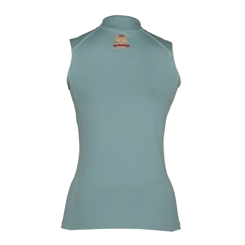 Shires Aubrion Team Sleeveless Base Layer - Sage-2