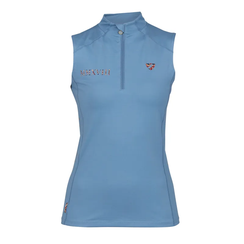 Shires Aubrion Team Sleeveless Base Layer - Steel