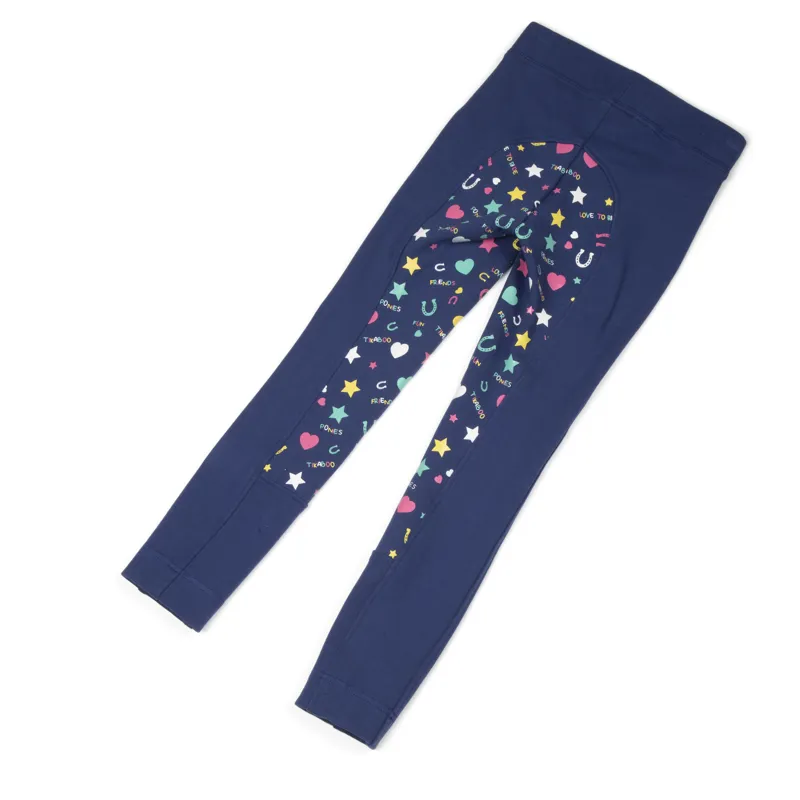 Shires Tikaboo Childrens Jodhpurs - Navy-1