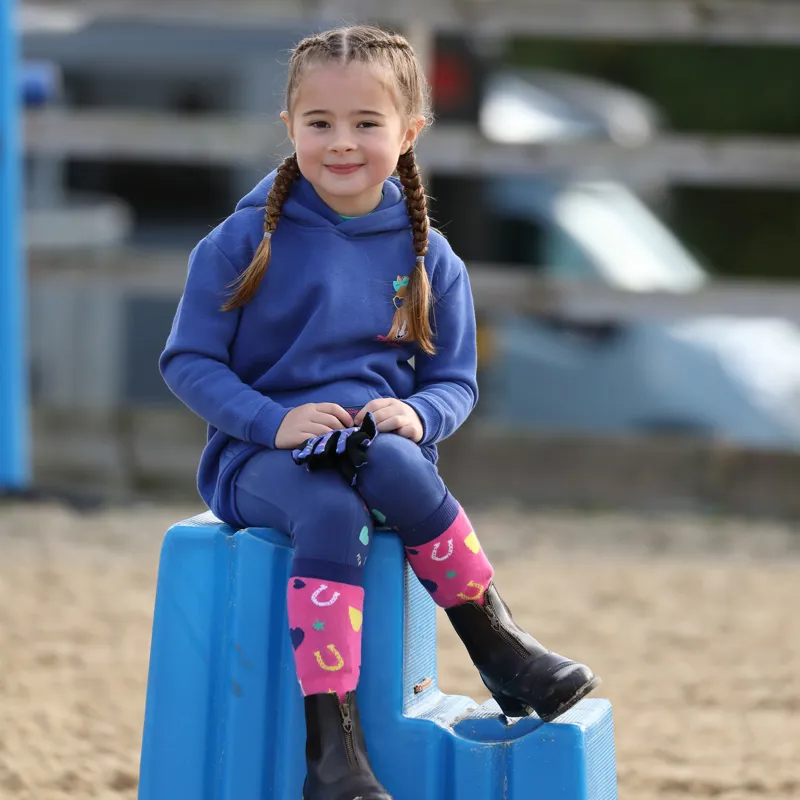 Shires Tikaboo Childrens Ankle Socks - Pink-1