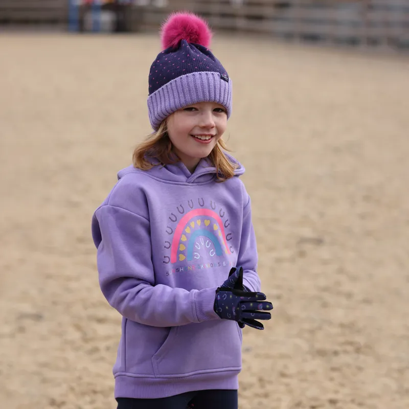 Shires Tikaboo Children's Hoodie - Lilac-2