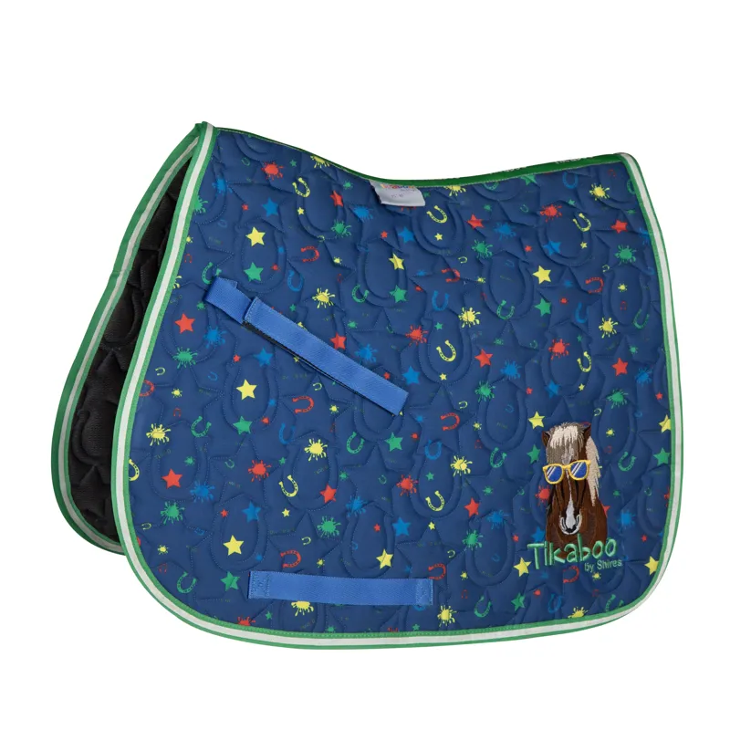 Shires Tikaboo Saddle Pad - Navy