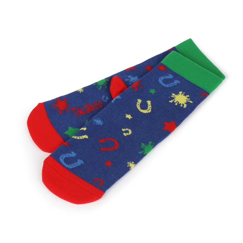 Shires Tikaboo Childrens Ankle Socks - Navy