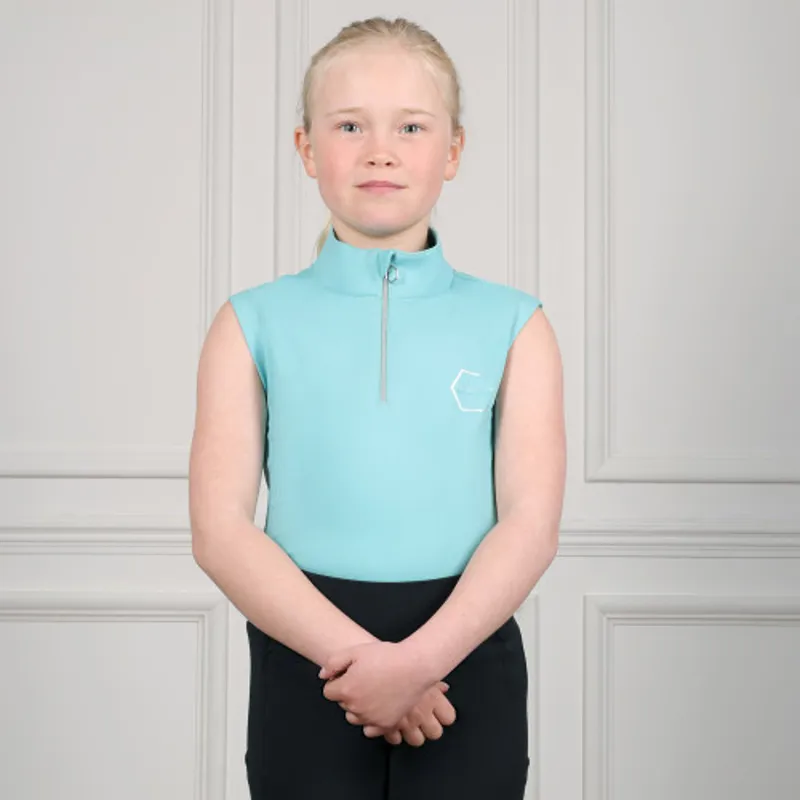 Coldstream Next Generation Cranshaws Sleeveless Base Layer - Baltic Blue