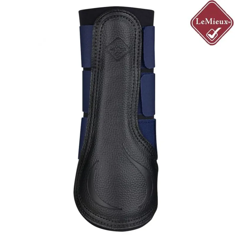 LeMieux Grafter Brushing Boot - Ink Blue-2