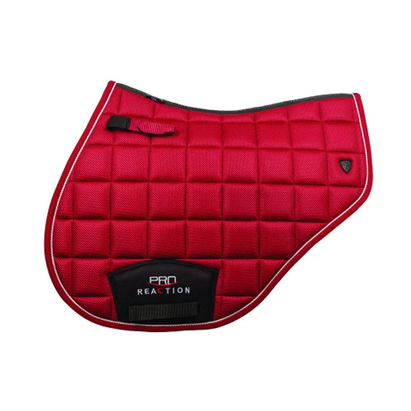 Hy Equestrian ProReaction 3D Mesh Close Contact Saddle Pad - French Merlot