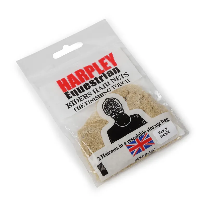Shires Harpley Hairnets Heavy Weight - Blonde-1