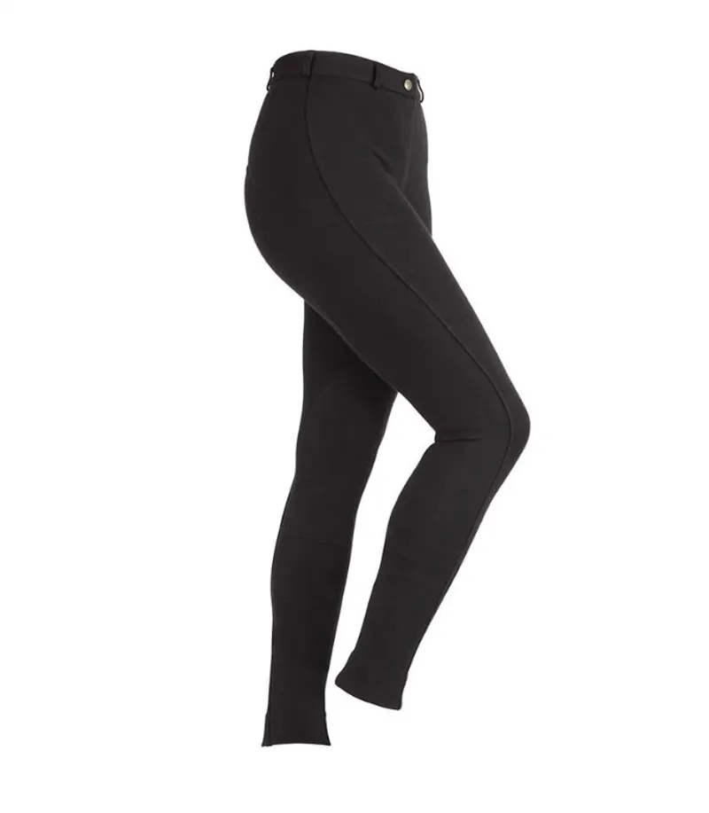 Shires Wessex Girls Jodhpurs - Black