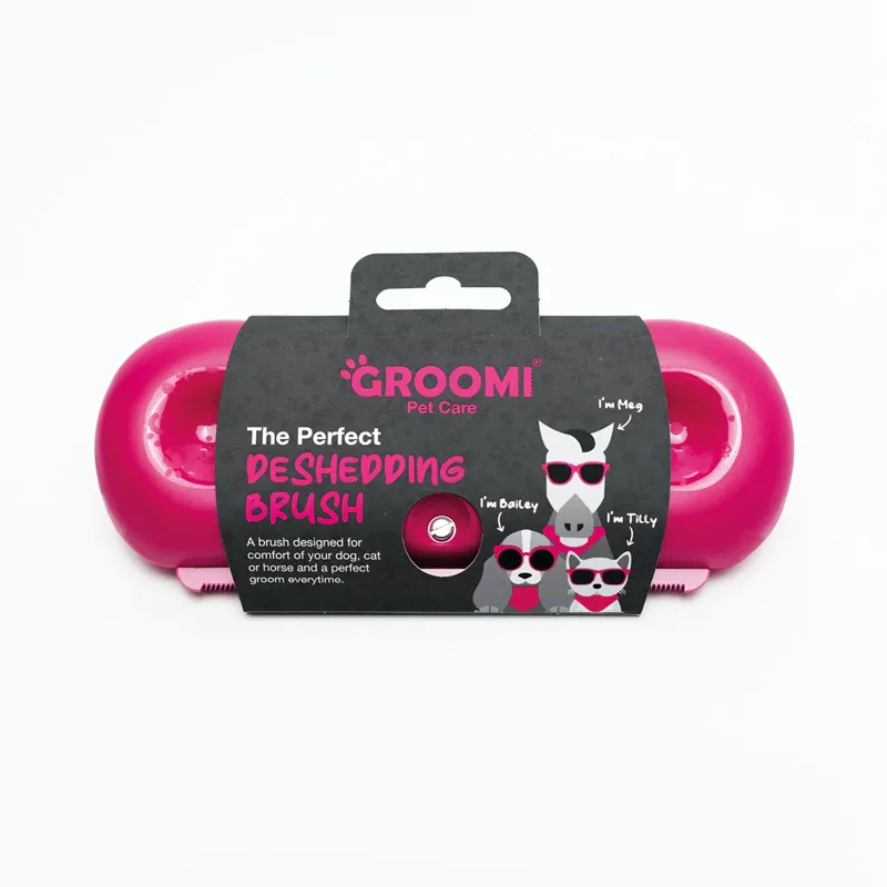 Groomi Deshedding Brush - Pink