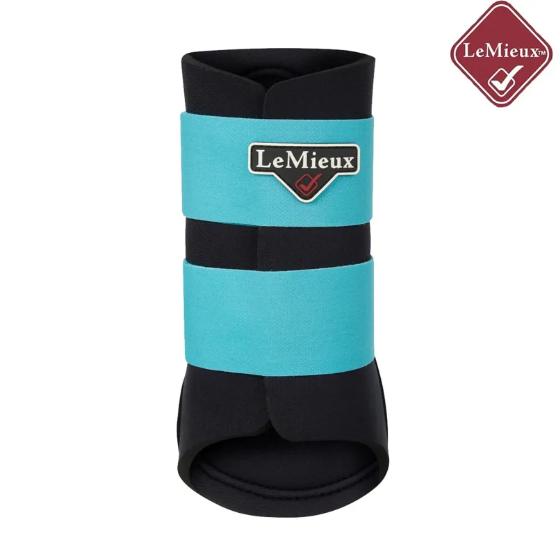 LeMieux Grafter Brushing Boot - Azure X-Large-2