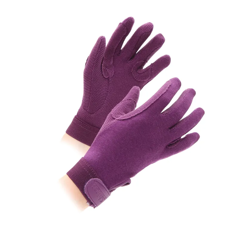 Shires Newbury Gloves - Purple