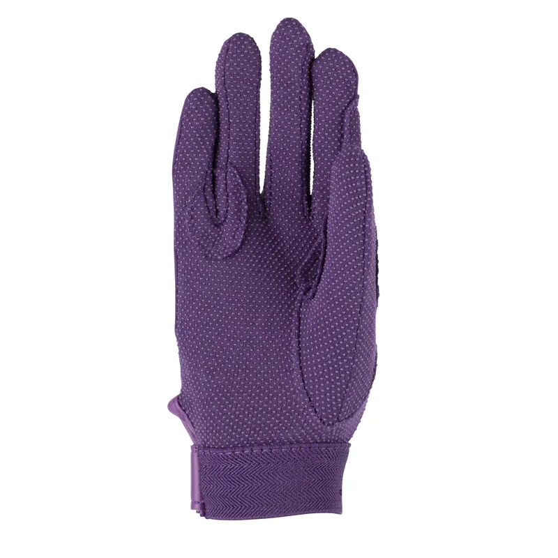 Shires Newbury Children's Gloves - Purple-2