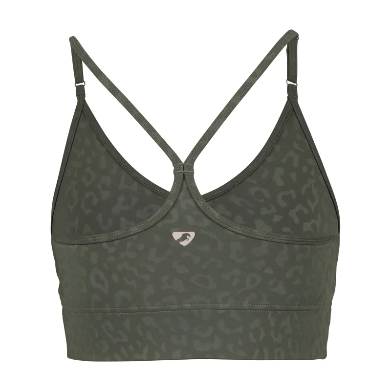 Shires Aubrion Invigorate Sports Bra - Green-1