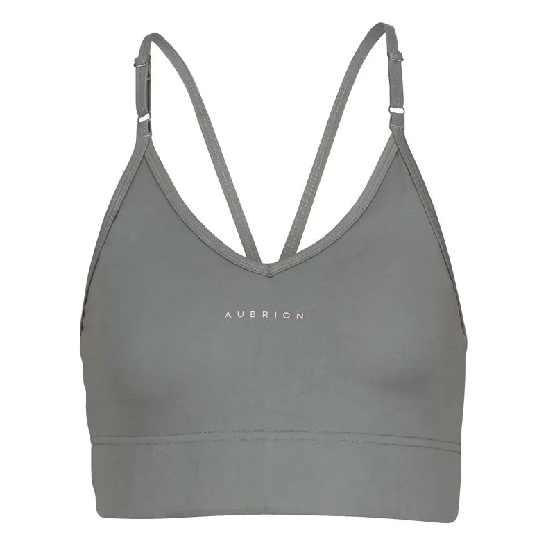Shires Aubrion Invigorate Sports Bra - Olive-2