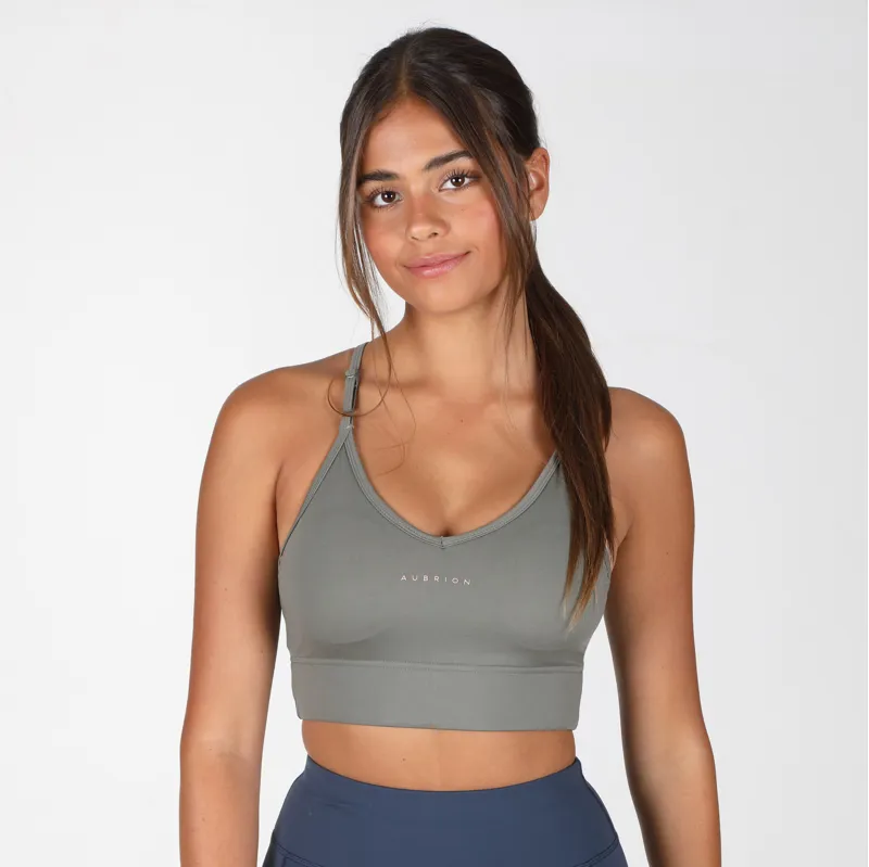 Shires Aubrion Invigorate Sports Bra - Olive