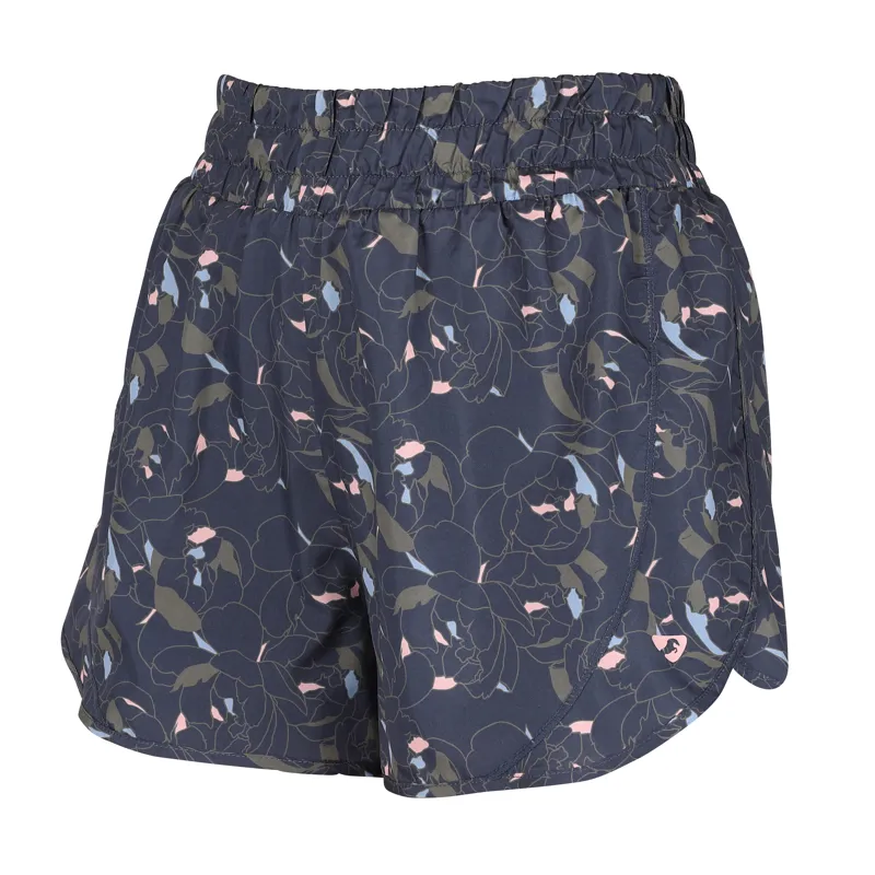Shires Aubrion Ladies Activate Shorts - Peony Print