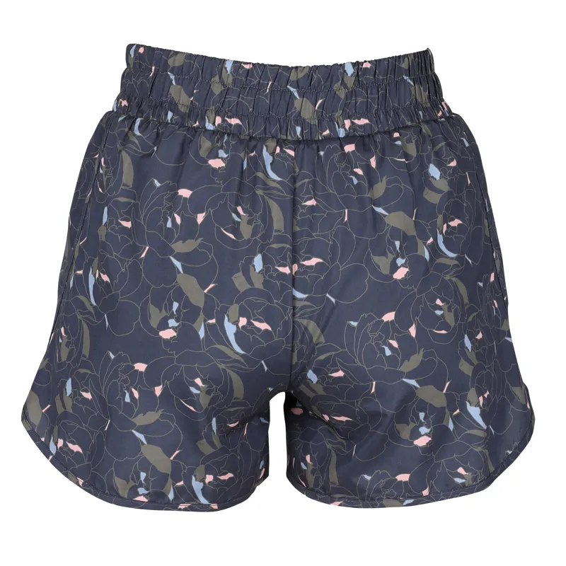Shires Aubrion Ladies Activate Shorts - Peony Print-2